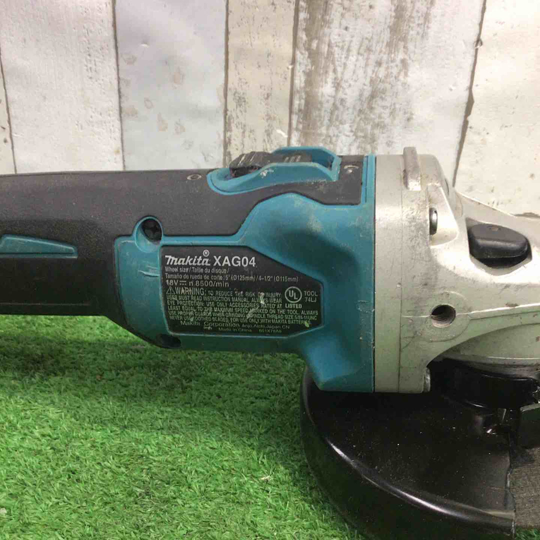 ◇MakitaUSA マキタ 18V 充電式ディスクグラインダー XAG04Z (GA504DZ同等品) 18V【町田店】