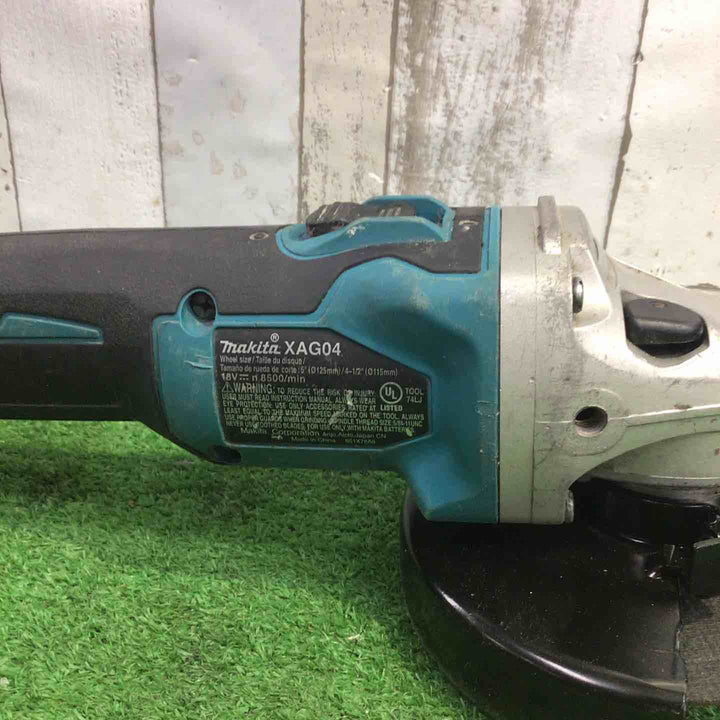 ◇MakitaUSA マキタ 18V 充電式ディスクグラインダー XAG04Z (GA504DZ同等品) 18V【町田店】