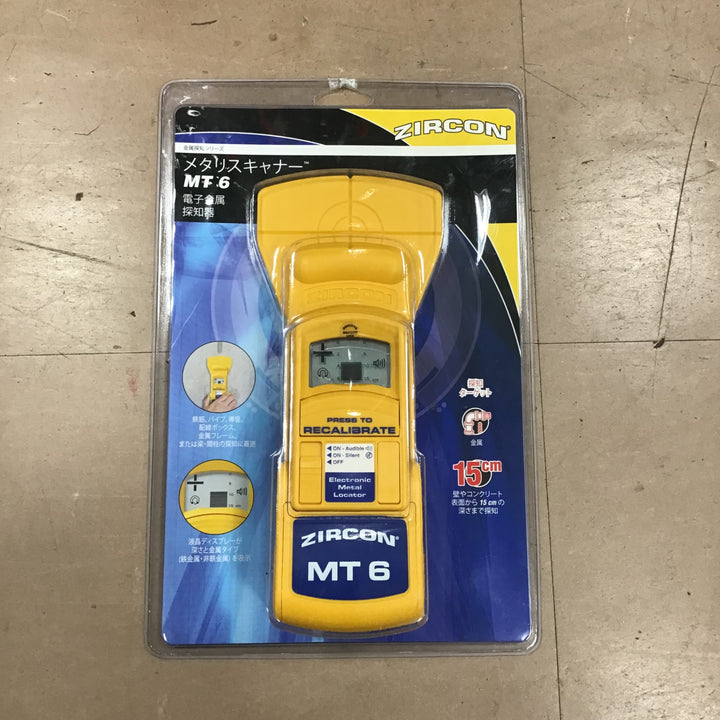 ジルコン ZIRCON 鉄筋探知機 MT6【草加店】