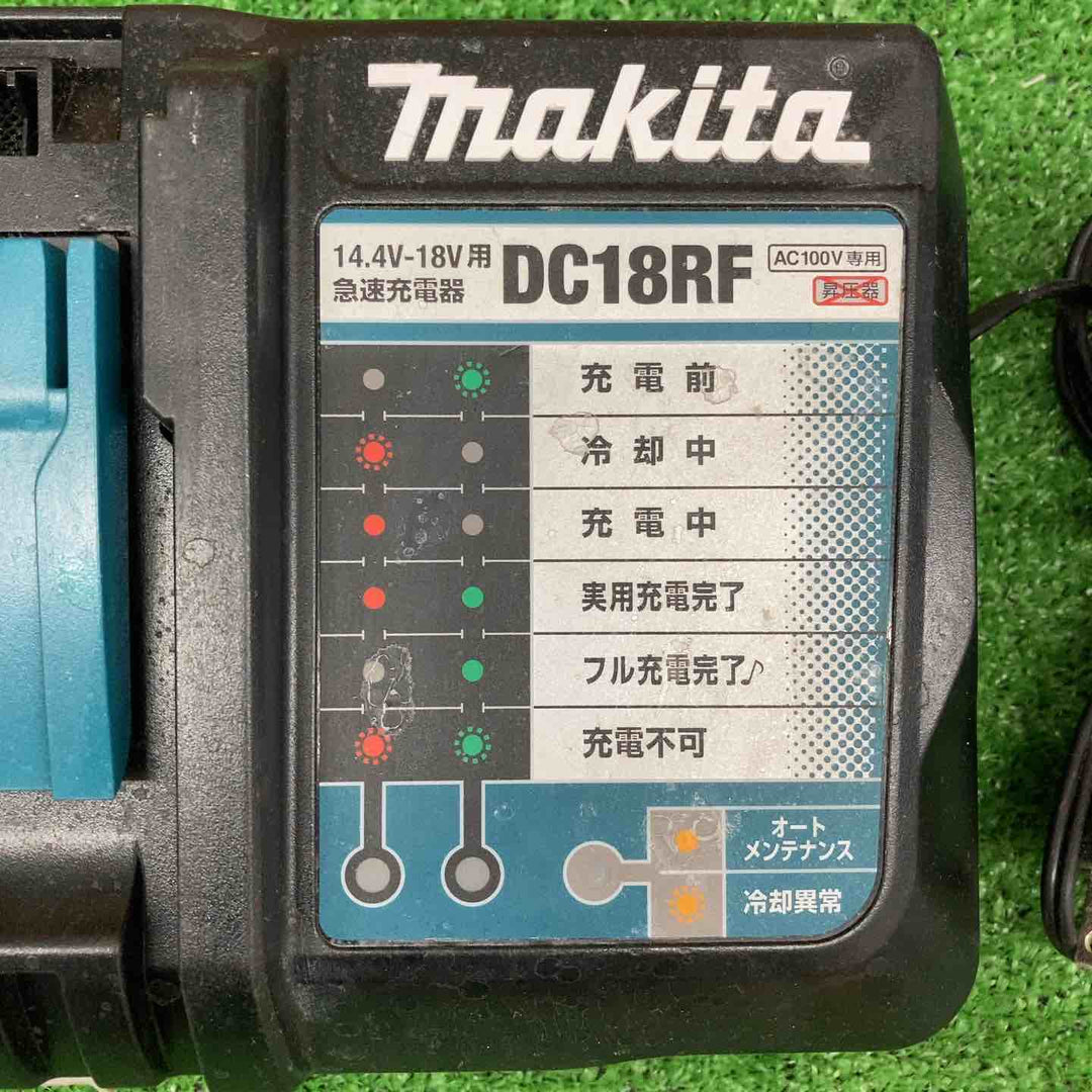 【中古・現状品】 マキタ/makita 急速充電器 DC18RF 【鴻巣店】