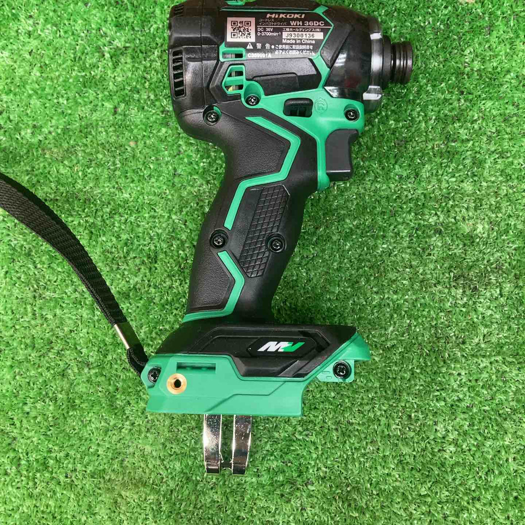 ★ハイコーキ(HIKOKI ※旧:日立工機) コードレスインパクトドライバー WH36DC(NN)【川越店】