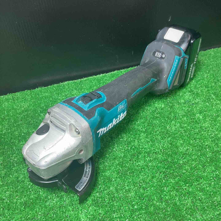 ☆マキタ(makita) 100mmコードレスディスクグラインダ GA404DZN (GA404DN) 18V5.0Ahバッテリー付き【岩槻店】