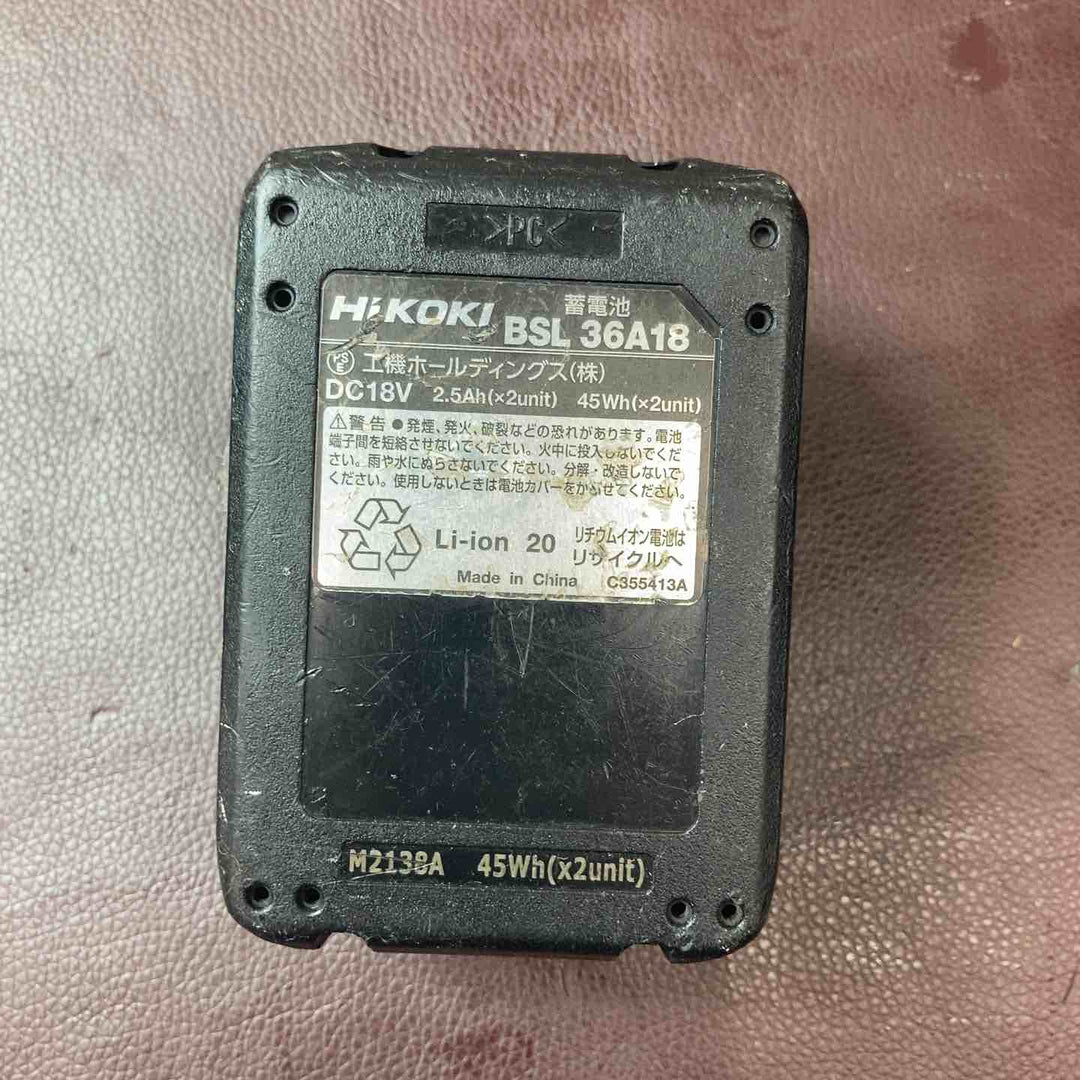 【中古品】 ハイコーキ(HIKOKI ※旧:日立工機) 18V コードレスハンマドリル DH18DPA(2XP) 【東大和店】
