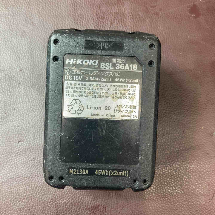 【中古品】 ハイコーキ(HIKOKI ※旧:日立工機) 18V コードレスハンマドリル DH18DPA(2XP) 【東大和店】
