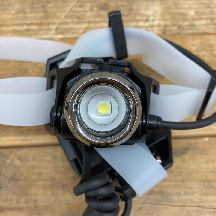 GENTOS LED ヘッドライト USB充電式  GH-101RG ANSI規格準拠 ブラック 【東大和店】