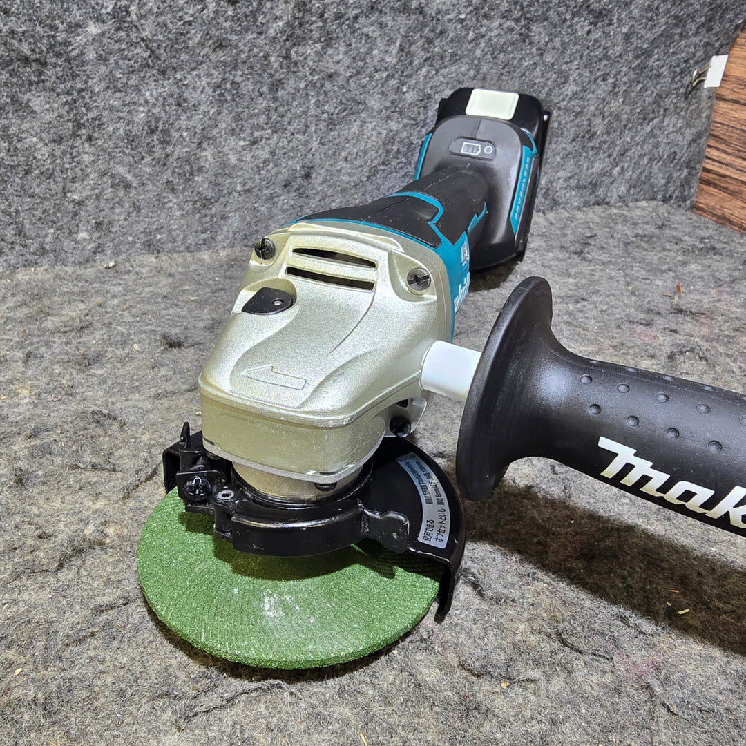 【中古品・18V 3.0Ahバッテリ付き！】マキタ(makita) 100mmコードレスディスクグラインダ GA408DZ【桶川店】