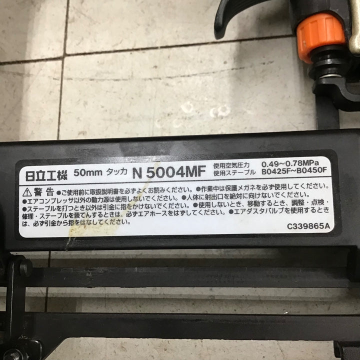 【中古品】 ハイコーキ/HIKOKI ※旧:日立工機 常圧フロアタッカ N5004MF 【鴻巣店】