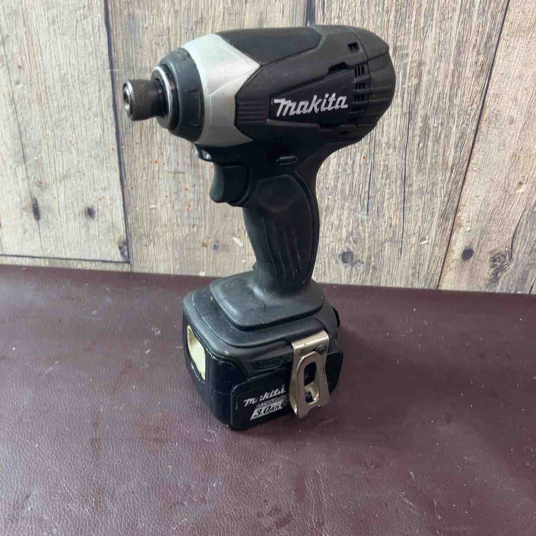 中古品】 マキタ(makita) コードレスインパクトドライバー TD134DX2ZB 