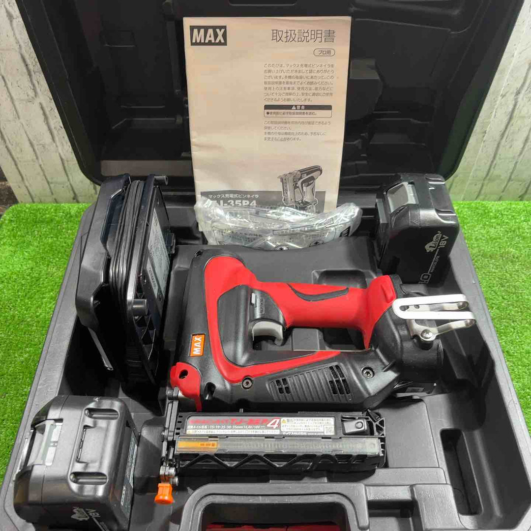 ★マックス(MAX) コードレスピンネイラ TJ-35P4-BC/1850A【川口店】