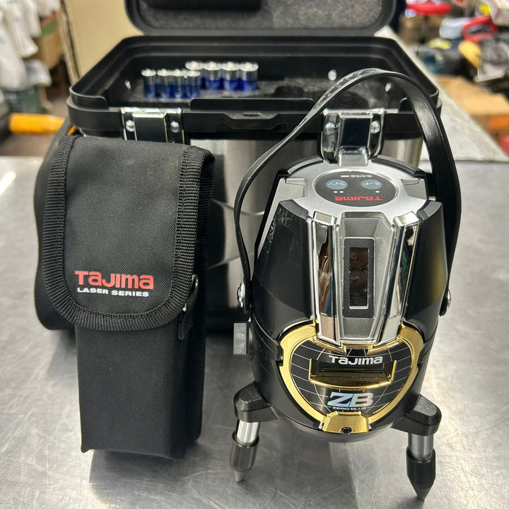 〇タジマ(TAJIMA) ブルーグリーンレーザー墨出し器 ZEROB-TYZ  縦・横・地墨 ゼロブルー ZB【所沢店】