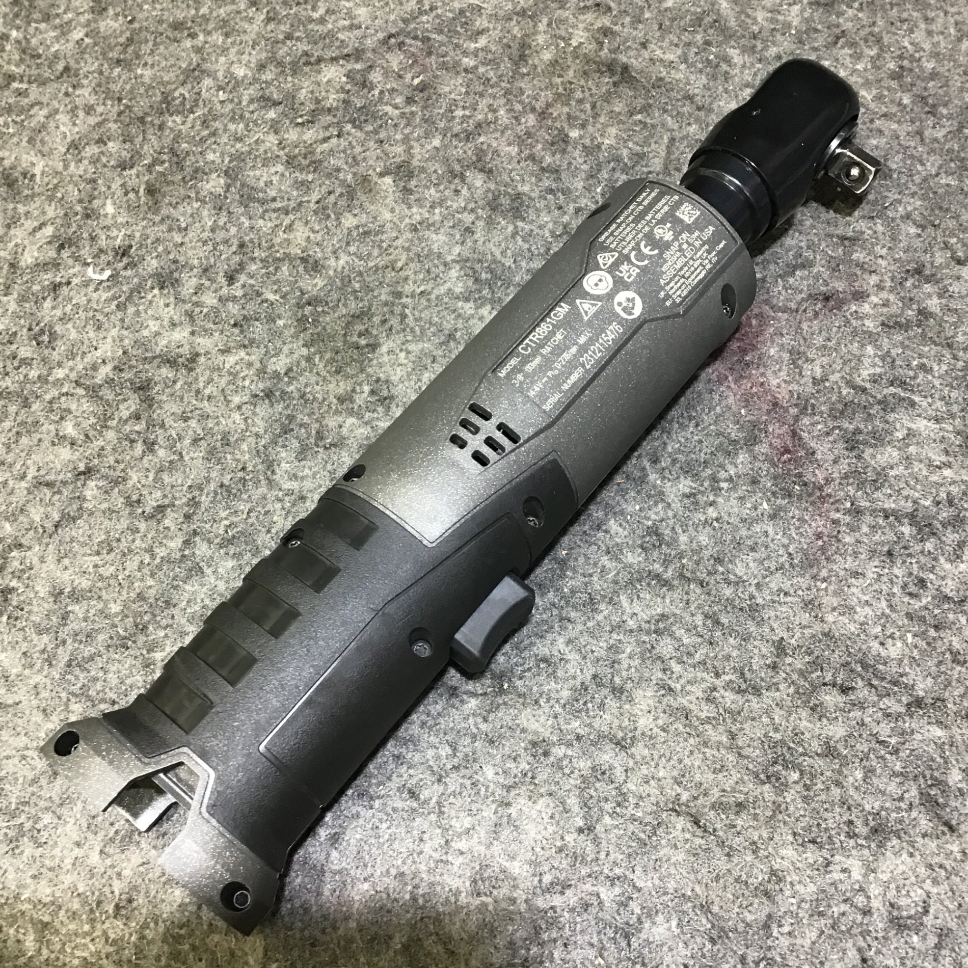 中古】 Snap-on スナップオン 14.4V コードレスラチェット CTR861GM