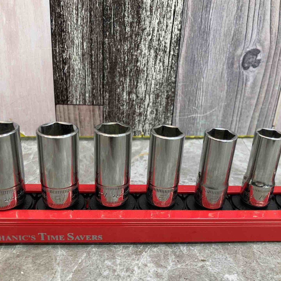 Snap-on スナップオン 3/8セミディープソケットセット 12個 FSMS8-19【八潮店】