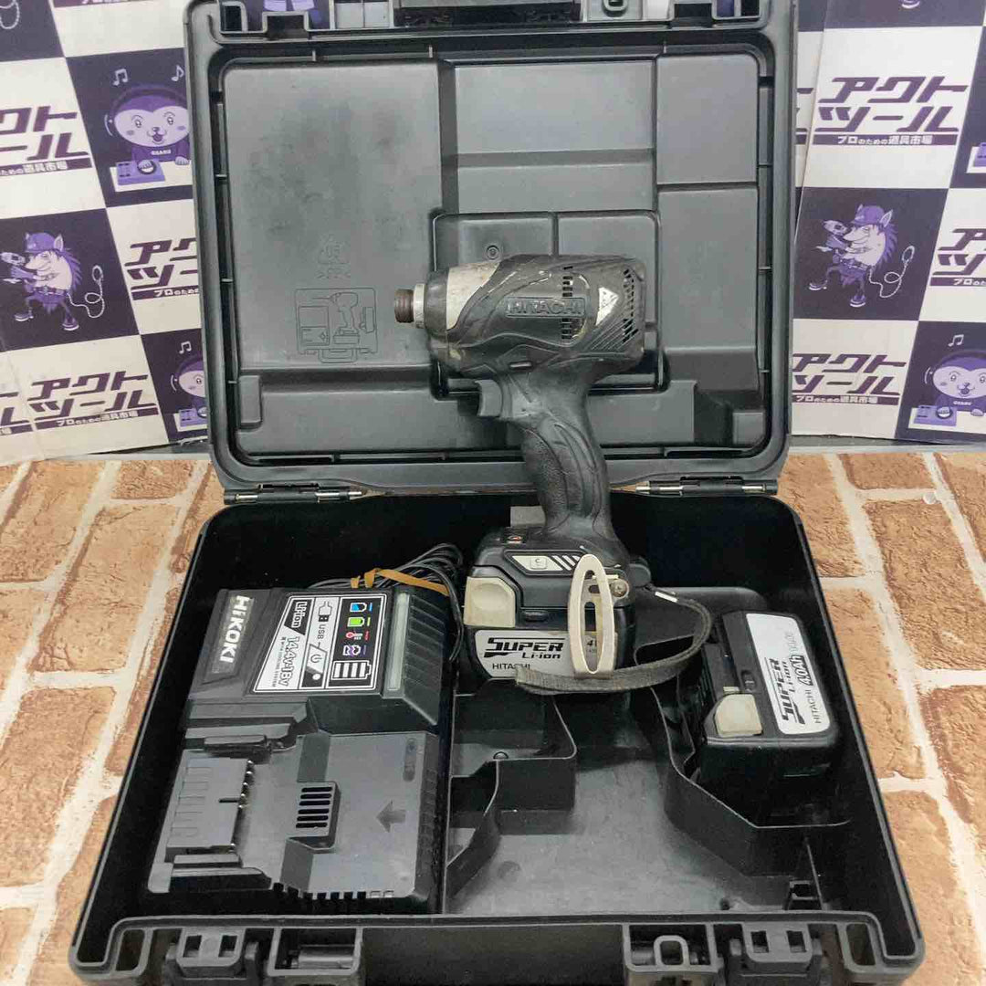中古品】ハイコーキ(HIKOKI ※旧:日立工機) コードレスインパクト 