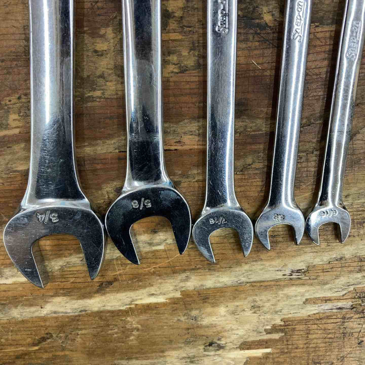 【中古品】▲スナップオン(Snap-on) コンビネーションレンチ OEX40/36/34/32/30/24/20/14/12/10 10本組 旧ロゴ【柏店】