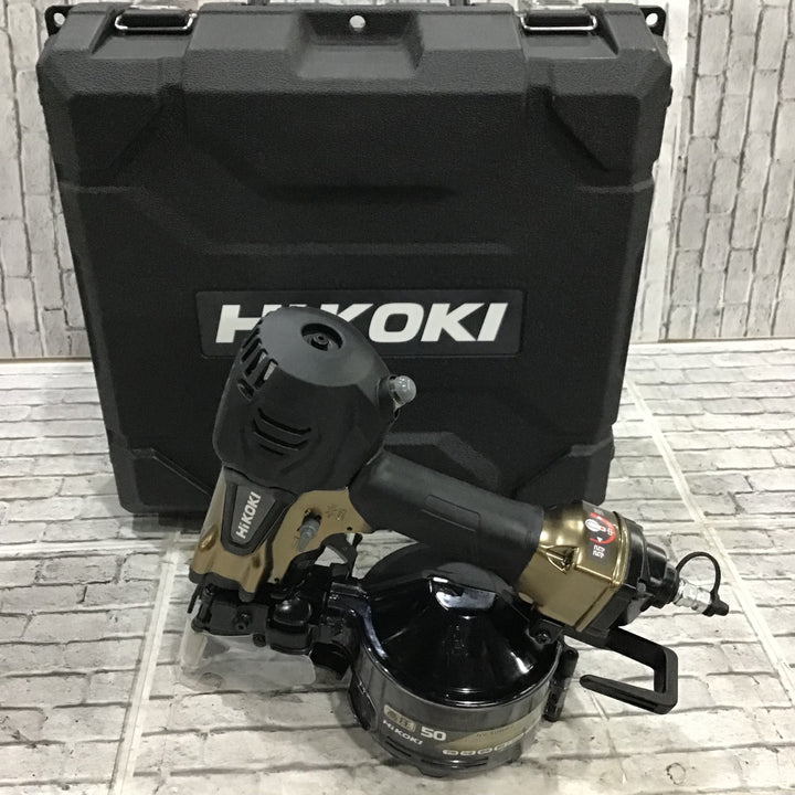 ★ハイコーキ(HIKOKI ※旧:日立工機) 高圧エア釘打ち機 NV50HR2(S)【川口店】