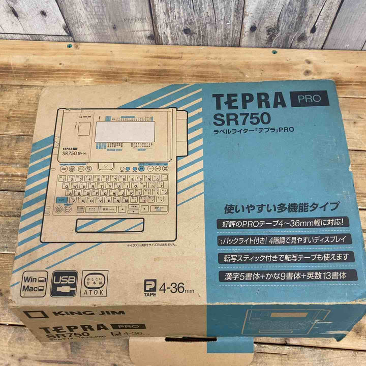 【中古品】TEPRA ラベルライター テプラRRO SR750【東大和】