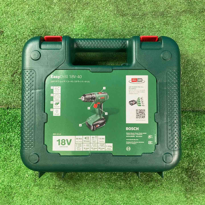 【美品】ボッシュ(BOSCH) コードレスドリルドライバー EasyDrill 18V-40【岩槻店】