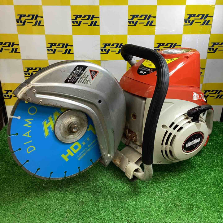 ◇新ダイワ(Shindaiwa) エンジンカッター スタンダードタイプ ECL7412S-CD【越谷店】