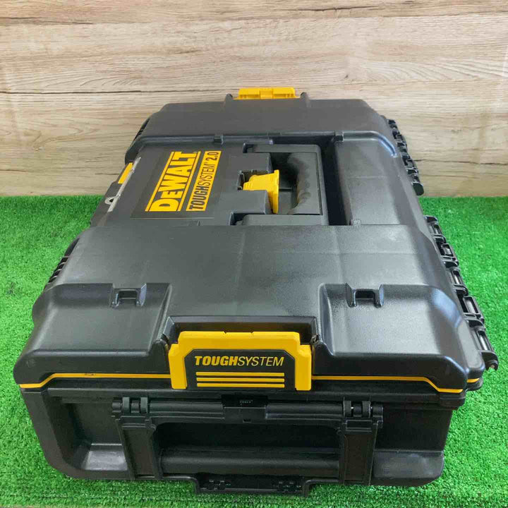 デウォルト(DEWALT) タフシステム2.0 システム収納BOX Sサイズ 工具箱 収納ケース ツールボックス DS165 積み重ね収納 DWST83293-1【町田店】
