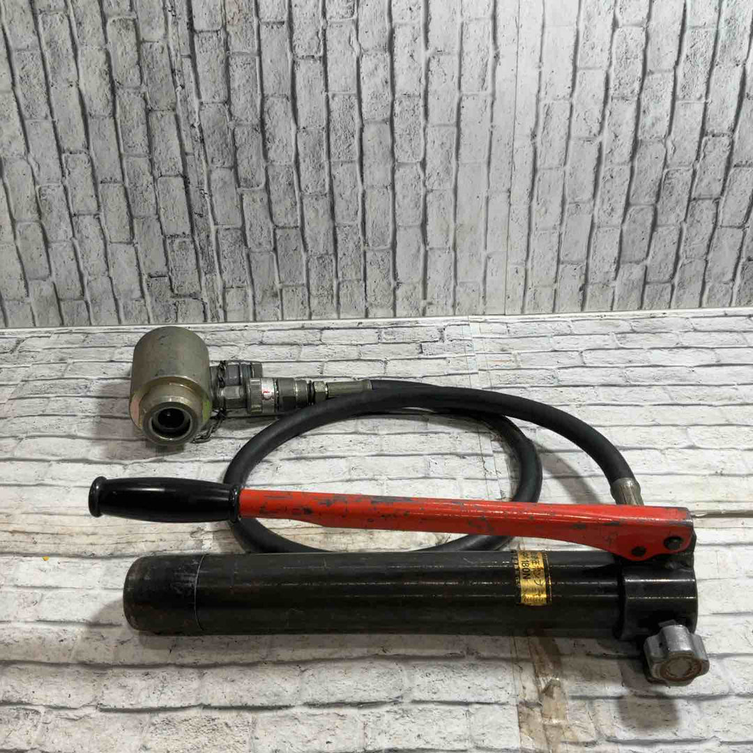 ◇泉精器(IZUMI) 分離型油圧式パンチャ SH-10-1(ポンプHP-180N付)【川口店】