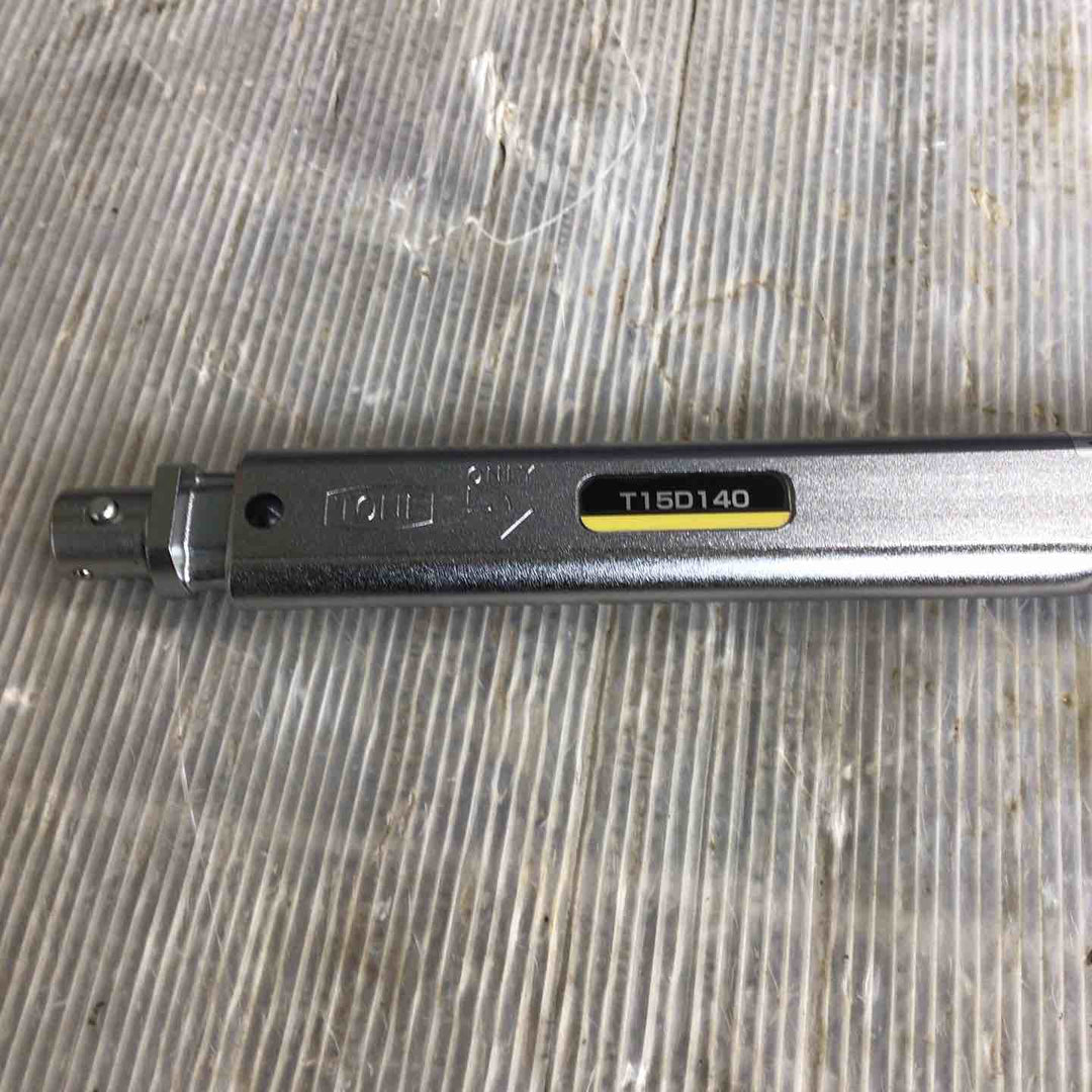 TONE プレセット型トルクレンチ T15D140 30～140N・ｍ【草加店】