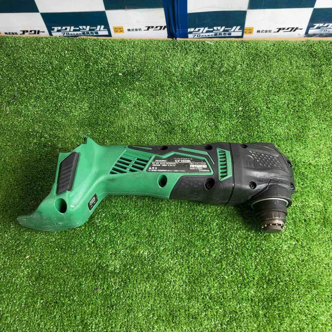★ハイコーキ(HIKOKI ※旧:日立工機) コードレスマルチツール CV18DBL(NN)【草加店】