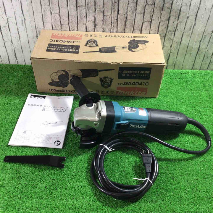 ☆マキタ(makita) 100mm電子ディスクグラインダ GA4041C【川口店】