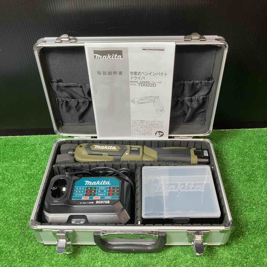 【美品】★マキタ(makita) コードレスペンインパクトドライバー TD022DSHXO【岩槻店】