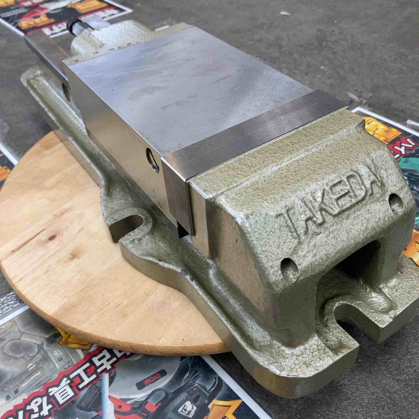 バイス 万力・タケダ 油圧式マシンバイス 　現状 2025年最新Yahoo!オークション -武田油圧バイスの中古品・新品・未