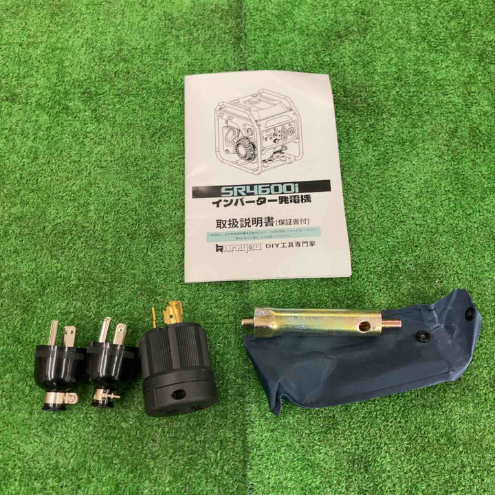 【中古美品・店頭受取り限定】 KAREYOU インバーター発電機・SR4600I 【桶川店】