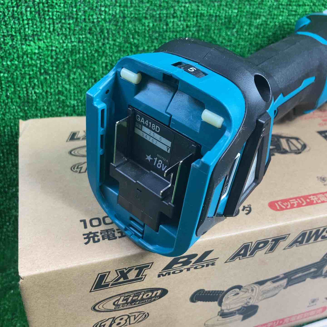 ★マキタ(makita) 100mmコードレスディスクグラインダ GA418DZ【川崎店】