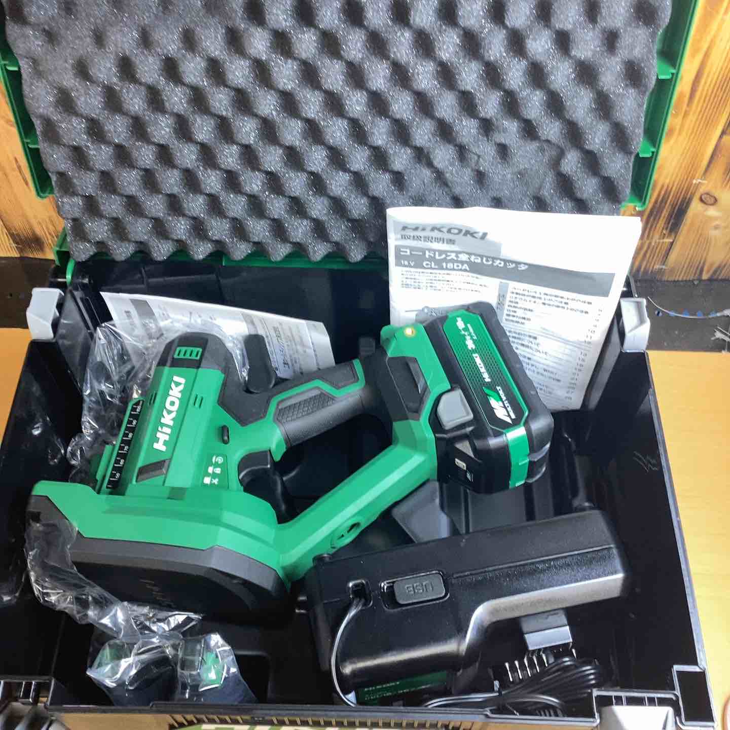 ☆ハイコーキ(HIKOKI) 18Vコードレス全ネジカッタ CL18DA(XPZ)【越谷店