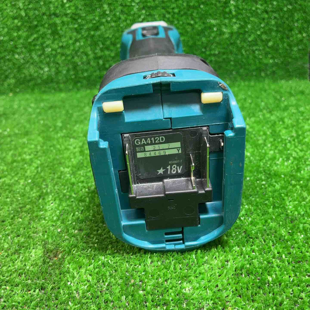 【中古品】 マキタ(makita) 100mm コードレスディスクグラインダ GA412DZ 【藤沢店】