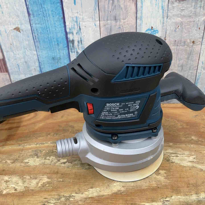 ◇BOSCH(ボッシュ) 吸じんランダムアクションサンダー GEX125AVE【柏店】
