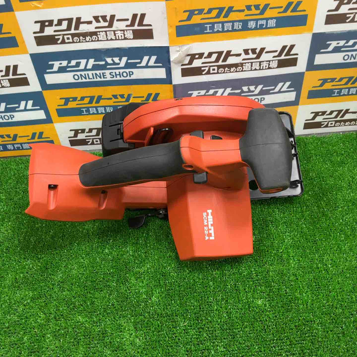 ◇ヒルティ(HILTI) コードレスチップソーカッター SCM22-A サーキュラーソー【草加店】