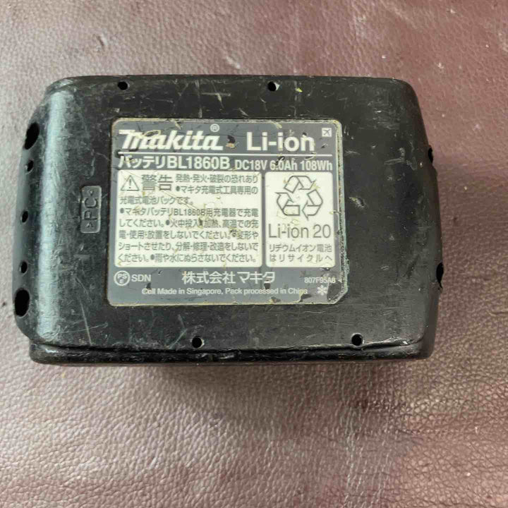 【中古品】 マキタ(makita) コードレスインパクトドライバー TD171DZ おまけバッテリー18V/6.0Ah 1個付  【東大和店】