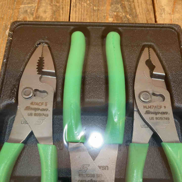 【未使用品】スナップオン(Snap-on) スリップジョイントプライヤーセット PL347ACFG【所沢店】