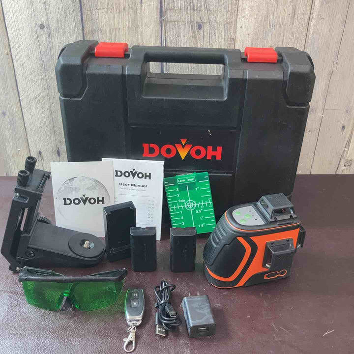 【中古品】DOVOH(ドーヴァー) レーザー墨出し器 H3-360G 12ライン グリーンレーザー【東大和店】