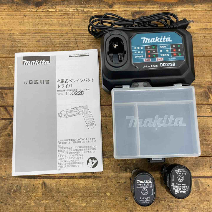 ★マキタ(makita) コードレスペンインパクトドライバー TD022DSHX【所沢店】