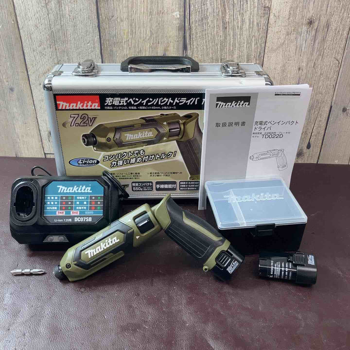 【中古品】 マキタ(makita) コードレスペンインパクトドライバー TD022DSHXO 【東大和店】