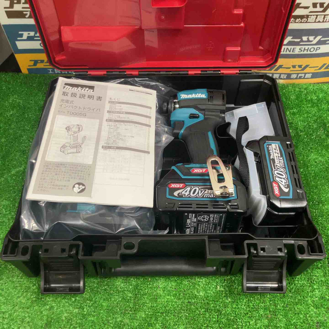 ★マキタ(makita) 40Vmaxコードレスインパクトドライバー TD005GRDX【草加店】