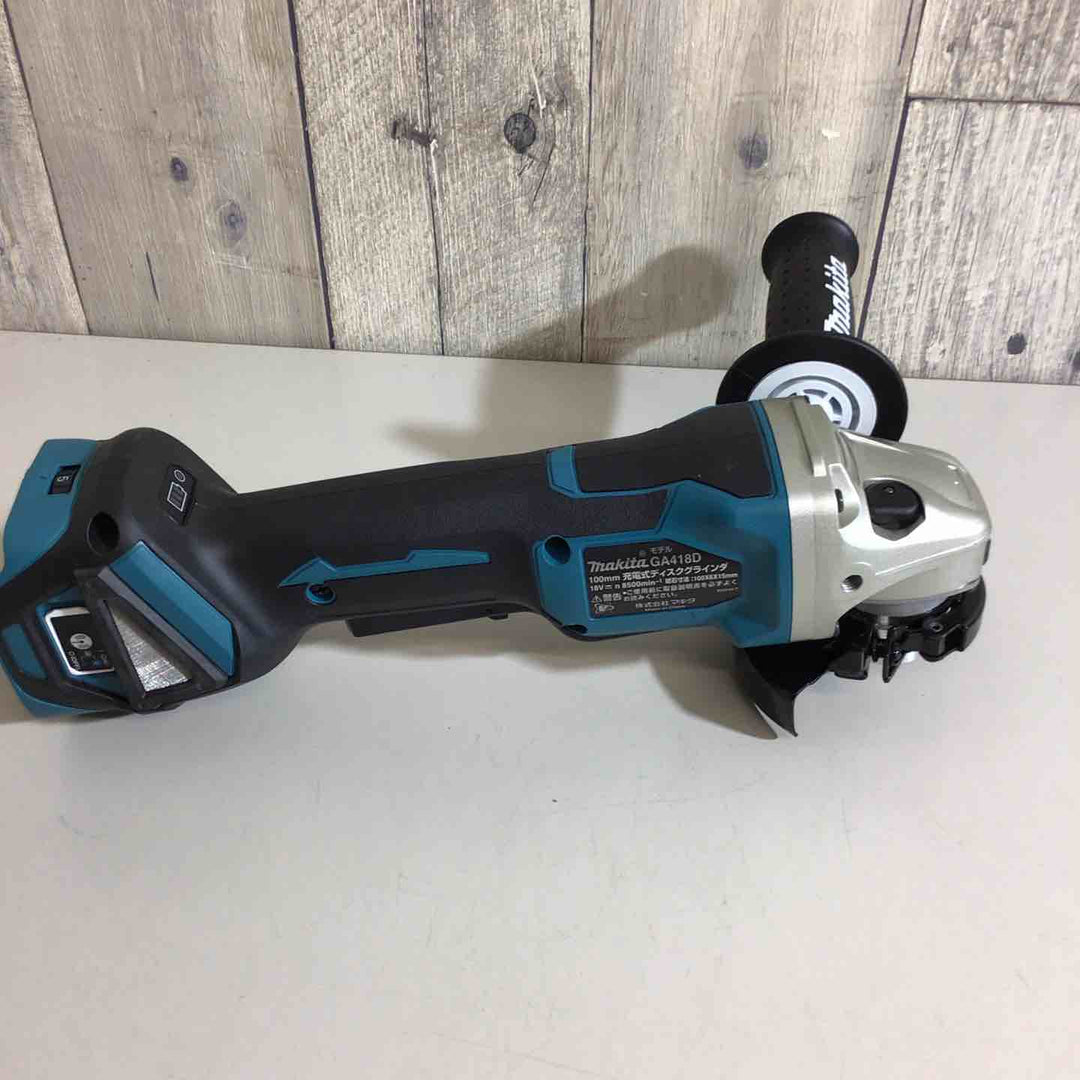 【未使用品】★マキタ(makita) 100mmコードレスディスクグラインダ GA418DZ【戸田店】