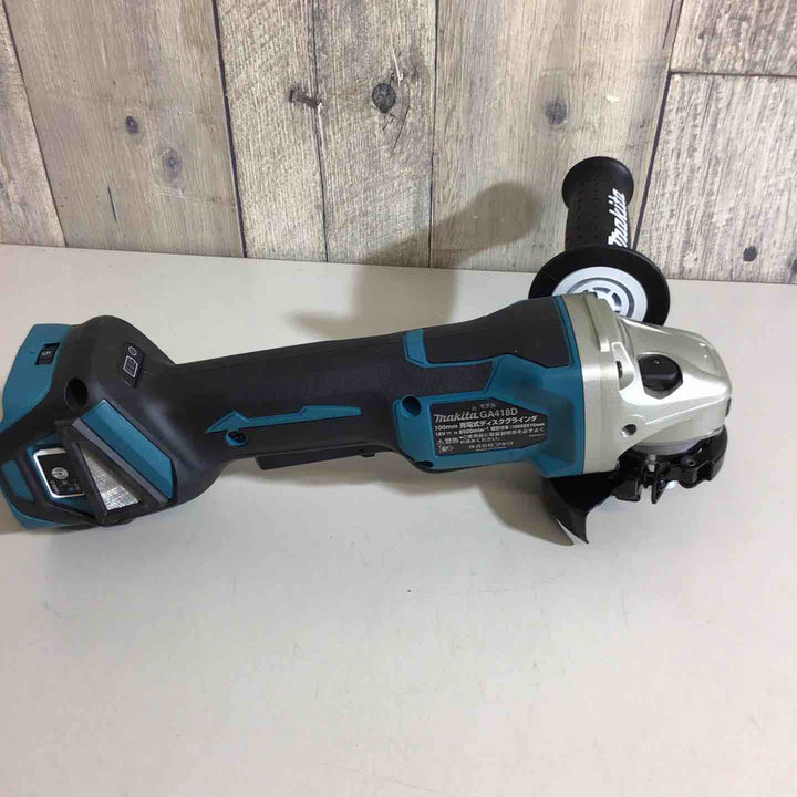 【未使用品】★マキタ(makita) 100mmコードレスディスクグラインダ GA418DZ【戸田店】