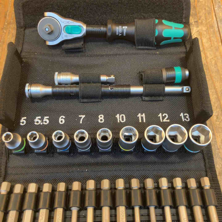 ◇ヴェラ(wera) Zyklop スピードラチェットレンチ 8000A 28点セット【所沢店】