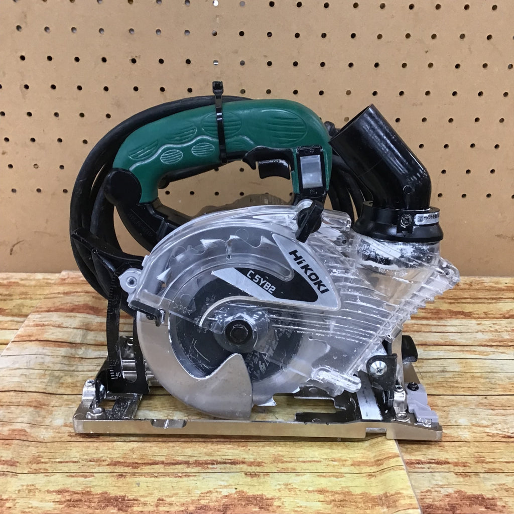 【中古】日立 C5YB2 125mm 集じん丸のこ 100V【ハンズクラフト沖縄豊見城店】 ハイコーキ HiKOKI C5YB2 集じんマルノコ 中古品 【ハンズクラフト宜野