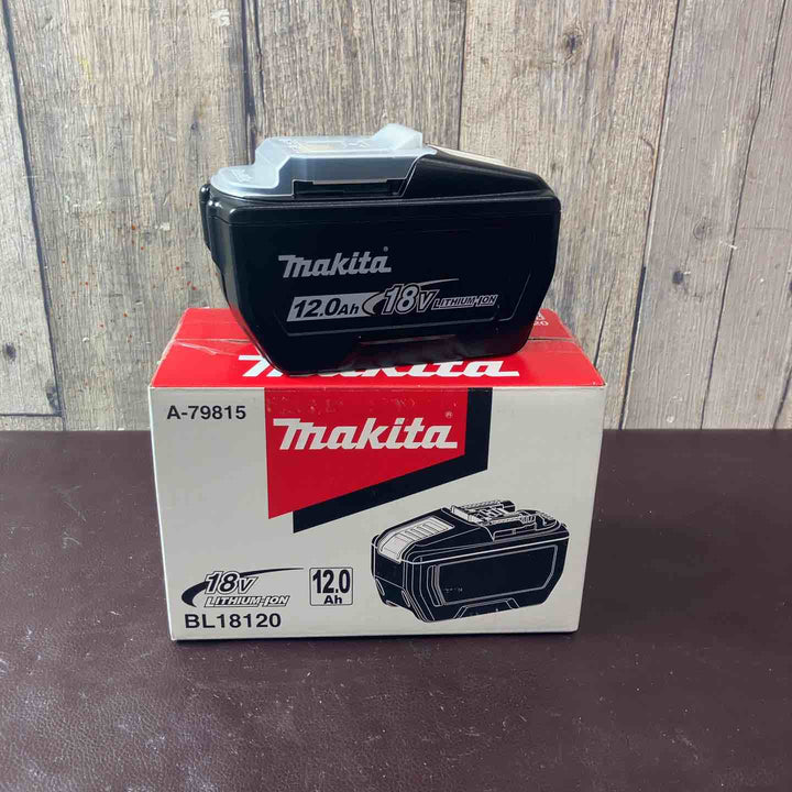 【未使用(店頭展示品)】マキタ(makita) リチウムイオンバッテリー 18V/12.0Ah BL18120【東大和店】