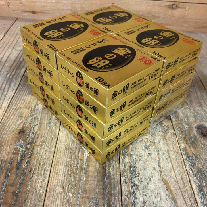 【未使用品】レヂトン 金の卵 切断砥石 105x1.0x15mm AZ60P 10枚入×20箱 [200枚入]【所沢店】