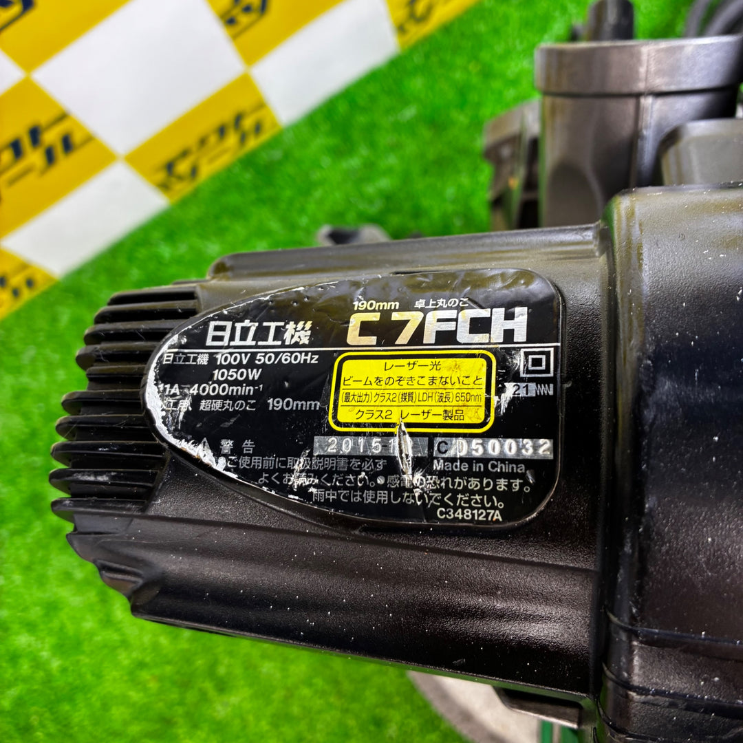 ☆ハイコーキ(HIKOKI ※旧:日立工機) 190mm 卓上丸のこ C7FCH【越谷店】
