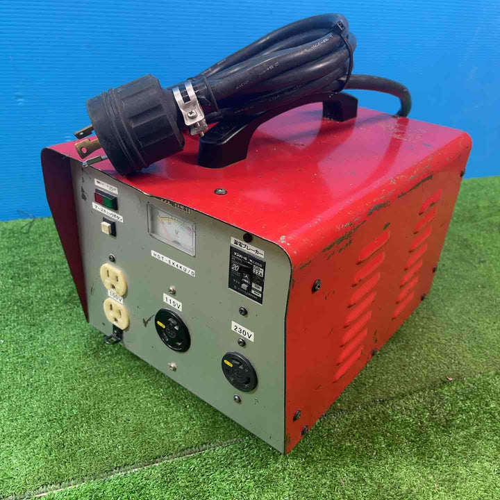 【中古品】メーカー不明 変圧器 昇圧・降圧兼用トランス HDT-EK4KU/D【岩槻店】