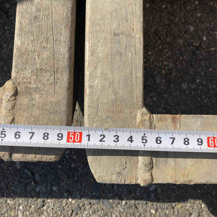 【店頭受取り限定】日軽パワーブリッジ 1.5t 2本セット (1組3t用) ゴムクローラー アルミラダー アルミブリッジ 重機 農機 ユンボ ダンプ【岩槻店】